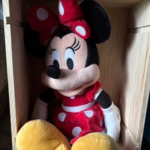 Minnie Mouse Plush Toy - Red and Yellow